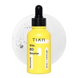TIAM Vita B3 Source Serum, niacinamida 10% + arbutina 2%, tratamiento de equilibrio de tono encantador para tono desigual de la piel, cuidado de manch