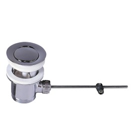 Wirquin SL201 Sink Drain Unit without Pull Rod Brass-Plated