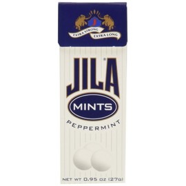 Jila Mints, Peppermint, 0.95-Ounce Packages (Pack of 12)