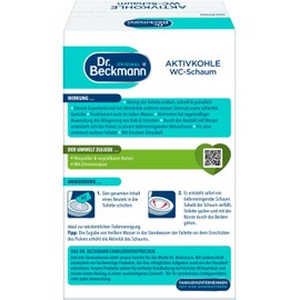 Dr. Beckmann Activated Carbon Toilet Foam (300g) – Self-Activating Foam Formula