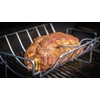 Grillfürst 2-in-1 Stainless Steel Rib Holder and Roasting Basket