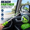 Telescopic Car Window Squeegee for Glass Cleaning – Compact Rubber