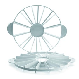 Ibili 732700 Tortenteiler, jeweils für 10/12 Stücke, 8,8 x 8,1 x 22,2 cm