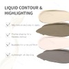 KYDA Warm Brown Liquid Contour, Natural Brown Cream Contour |