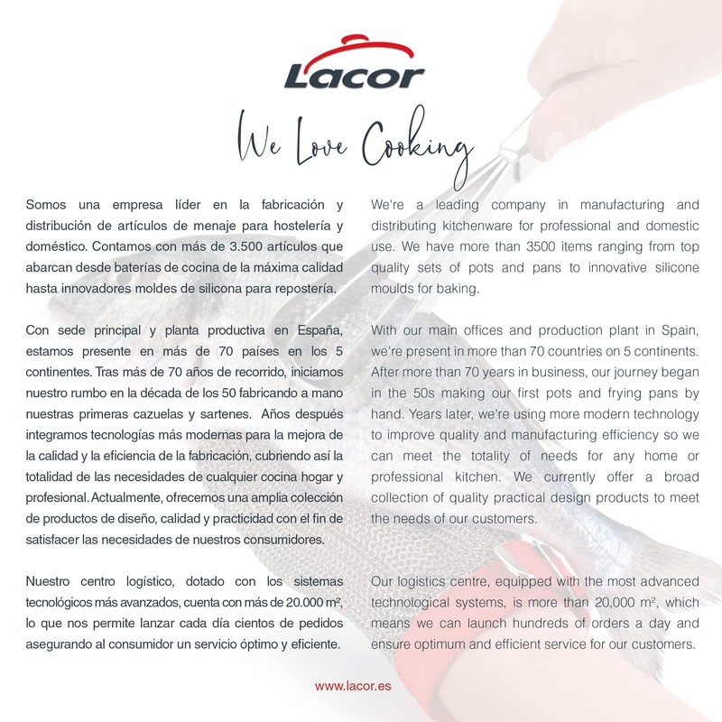 Lacor 18/10 Stainless Steel Fish Scraper, Silver, One Size, 27