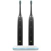 Galvanox Cargador de cepillo para polvo de dientes eléctrico dual