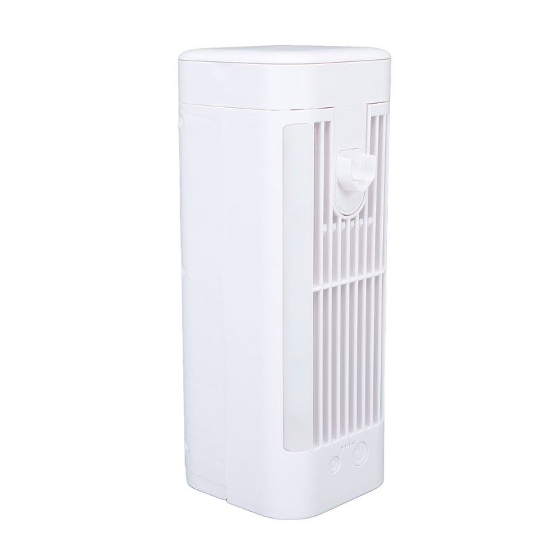 Desk Night Light Fan Power Adjustable Space Saving Quiet Multifunctional