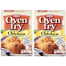 2 Pack - Oven Fry Extra Crispy 4.2oz Seasoned Coating Mix (Chicken)