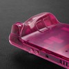 eXtremeRate Clear Candy Pink Custom Faceplate Back Plate Shell for