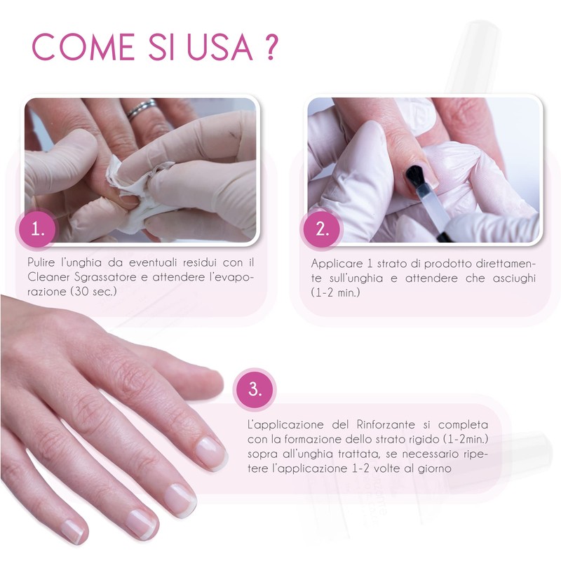 Nail Hardener Extra Strong Instant Calcium Professional 12 ml -