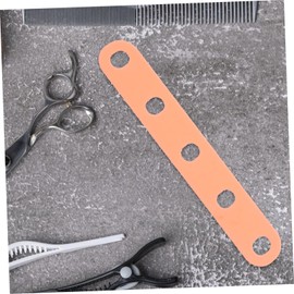 BIUDECO 20pcs Silicone Hair Roller Bands for Perm Rods - Orange - Flexi Rod - Hair Salon Professional Tool - Durable and Reusable - Seamless Design for Flat and Spiral Curls - Hairdresser Accessory