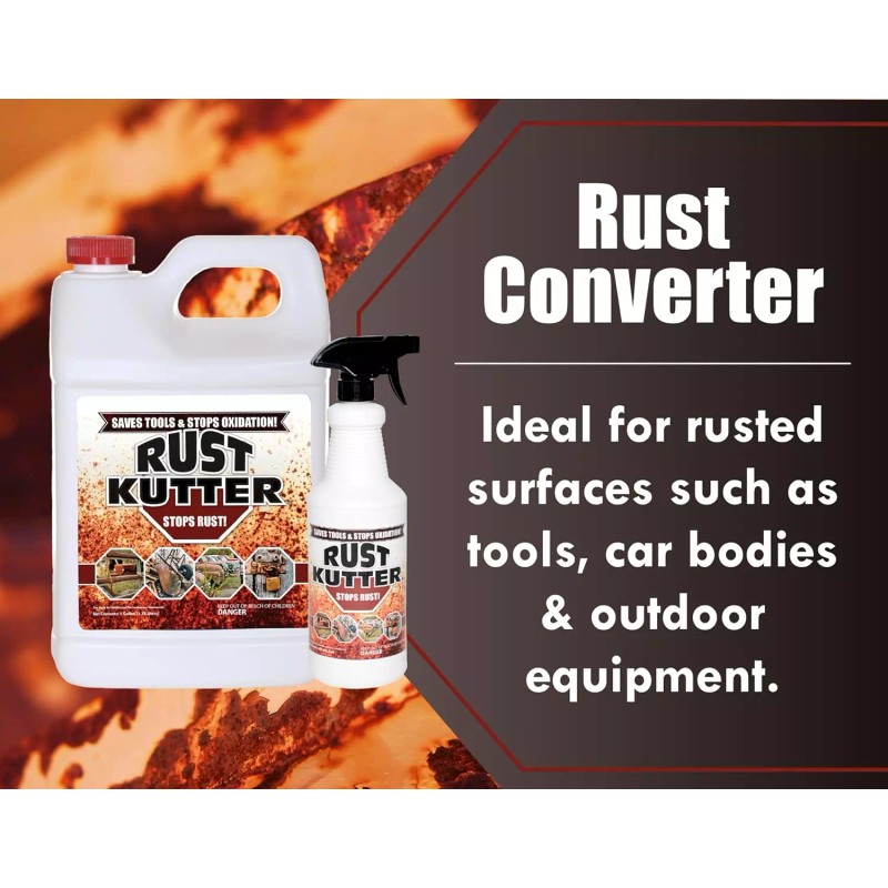 Sanco Industries Stops Rust and Converts Rust Spots to Leave