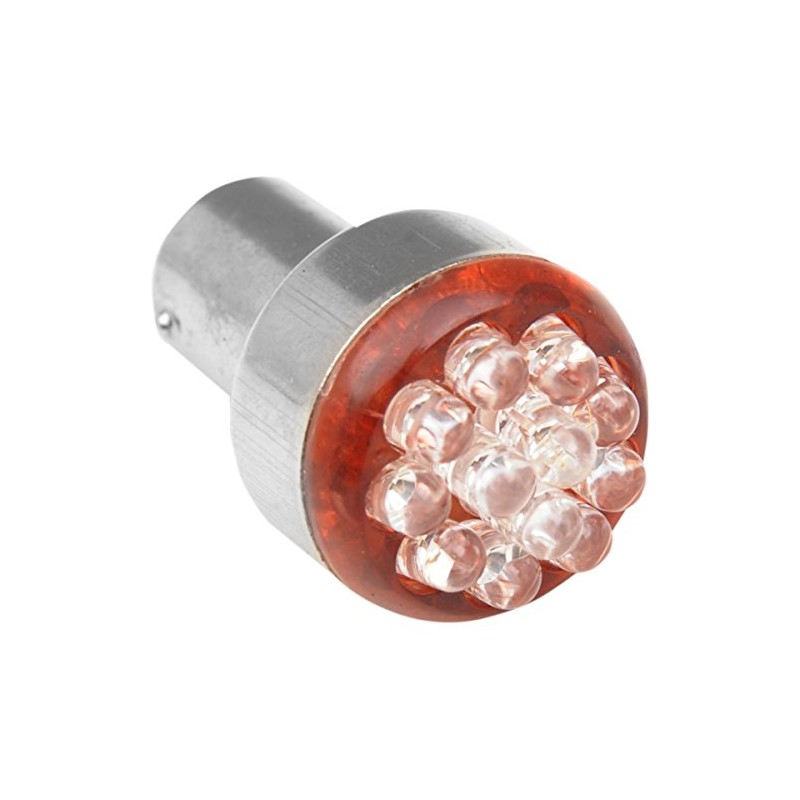 Emgo 12V Red LED Light Bulb - 48-67746