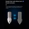 3Pcs Hardened Steel Nozzle 3 Holes High Flow 1.75mm Long