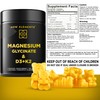 Calm Magnesium Glycinate Gummies 500mg with High-Potency Vitamin D3 10000iu