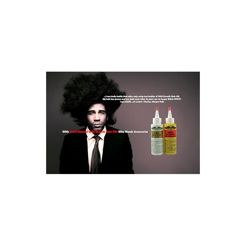 Aceite para el cabello Wild Growth - 4 onzas/118.291ml de