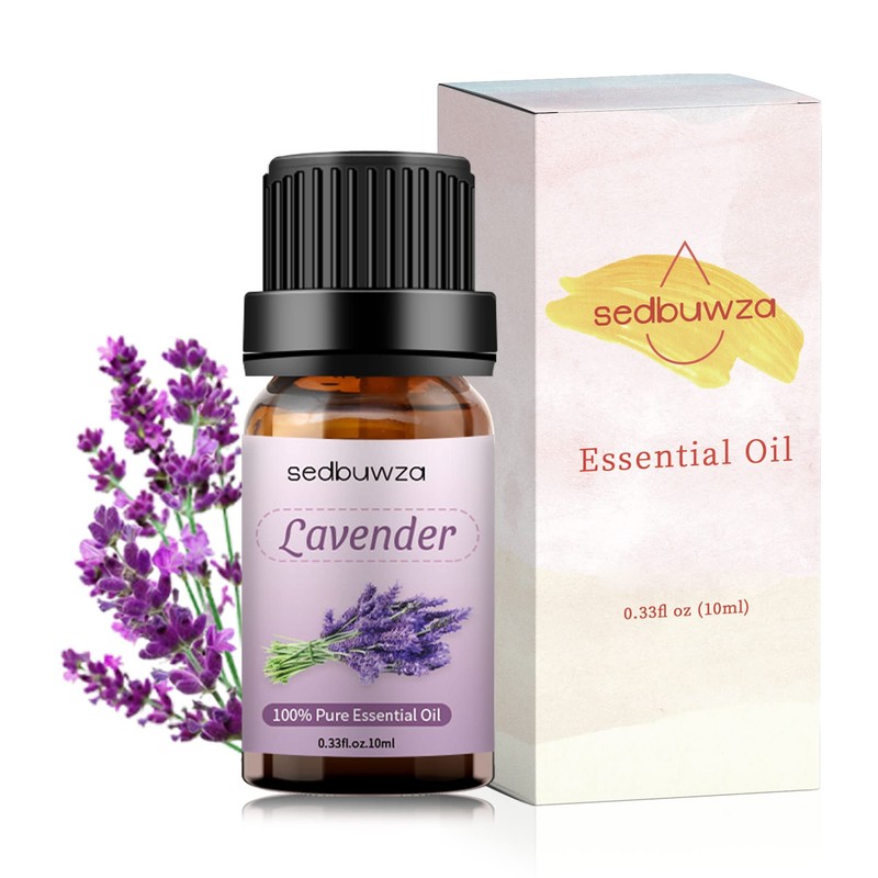Sedbuwza Lavender Essential Oil, Pure Organic Lavender Fragrance Oil for