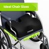 AUVON Anti-Slip Wheelchair Cushions with Front High Rear Low &