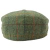 TruClothing.com Men's 8 Panels Razor Baker Boy Hat Wool Tweed