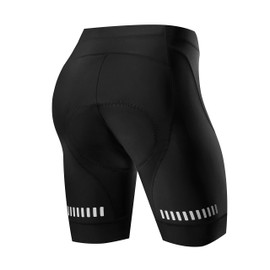 Nooyme Women’s Cycling Shorts - Padded, Quick-Drying Cycling Shorts - Elastic Cycling Shorts with Wide Thick 3D Seat Padding - black, size: xl