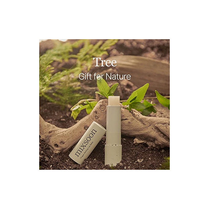 MIXSOON Vegan Melting Lip Balm - Bálsamo Labial Vegano Transparente