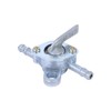 Aluminium Inline Fuel Tap Valve, 2.17in Length for Motorcycle ATV
