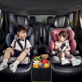 KDOWES Car Seat Organizer for 2019-2025 Subar Ascent, Backseat Box Console Organizer for Children's Baby Supplies, Snack Organiser, Travel Dual Storage Organizerc