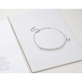 TISSGIRL 16th Birthday Gifts Girl - Sweet 16 Gifts for Girls, Girls Pearl Bracelets, Adjustable Bracelet, Presents for 16 Year Old Girls Ideas, 13 inch