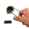 FAVORCOOL Single Flint Spark Strike Lighter with Flint & Steel