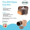 Dantoy - Tiny Biobased Sippy Cups - Mocha & Nude