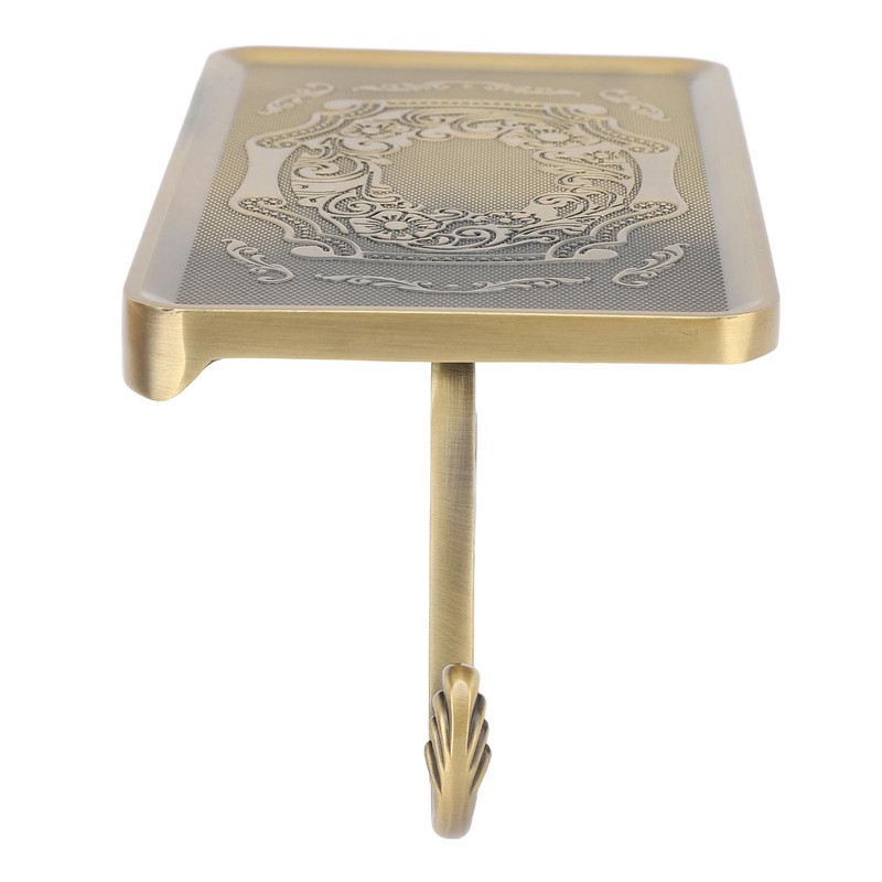 Toilet Paper Holder Multipurpose Retro Elegant Zinc Alloy Double Layer