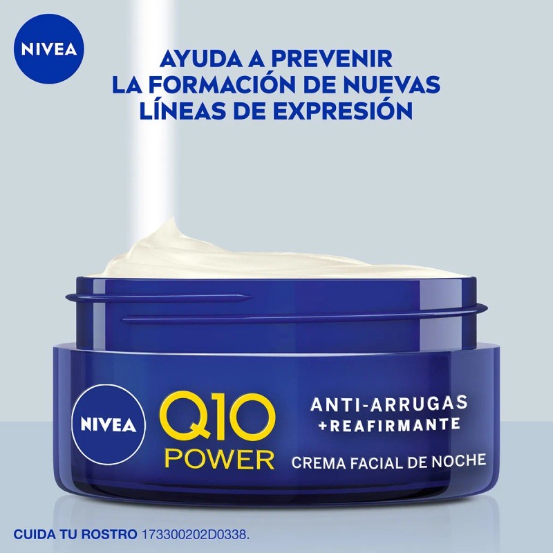 Nivea Q10 Power Crema Facial Noche Todo Tipo Piel 50ml