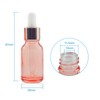 Wwolife 10 PCS 1/2oz (15ml) Rose Gold Glass Dropper Bottles
