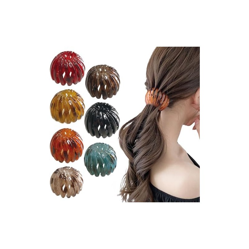 Pinzas Mágicas Para El Pelo Y Moños Con Forma De