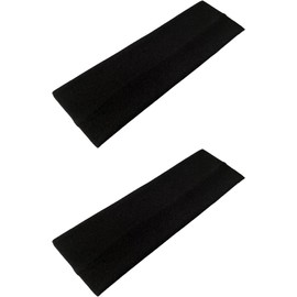 Head Band for Women and Men Sports and Exercise Stretchable headbands 2 pcs (Black)