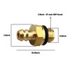 ECSiNG 2 Sets High Pressure Washer Soap Injection Jets Kit