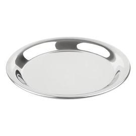 Olympia Round Tip Tray Stainless Steel, 150 mm