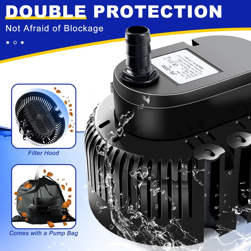 Pool Cover Pump above Ground-Submersible Sump Pump Swimming Water Removal