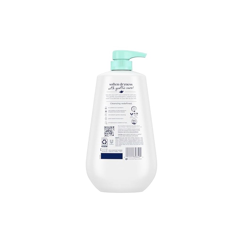 Dove gel de baño, Sensitive Skin, 34 oz