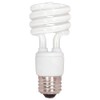 Satco S7217 13-Watt Medium Base T2 Mini Spiral, 2700K, 120V,