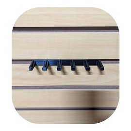 Hammy3DPrints Mount for Springfield XDm 9mm Mags - Slatwall | Magazine Holder Storage Rack (Dakota with Metal Track Insert)