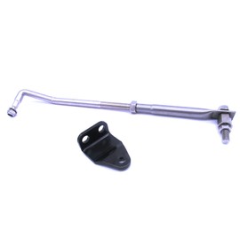 Kit de eslabones de arrastre de barra de dirección de acero inoxidable para motor de barco, 315-395 mm, ajustable, incluye gancho de dirección