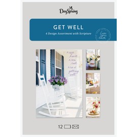 Dayspring Get Well - Inspirational Boxed Cards - Sunny Days
