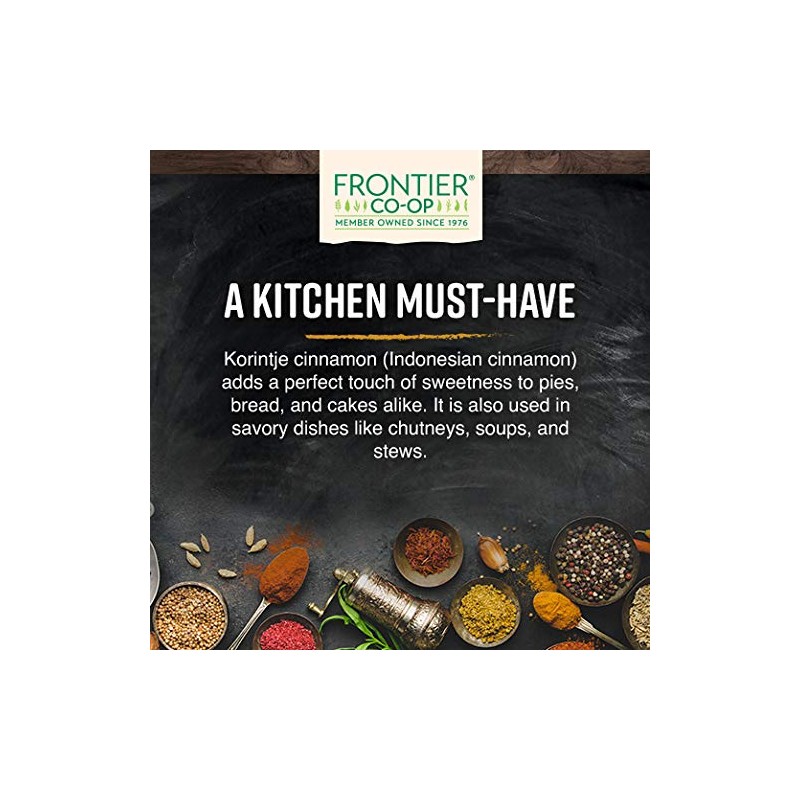 Frontier Herb 34113 Korintje Ground Cinnamon