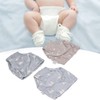 3pcs Baby Absorbent Training Pants Reusable Washable 6 Layers Gauze
