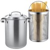 Asparagus Pot, Stainless Steel Asparagus Steamer Pot & Spaghetti Pasta