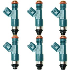 IXGKHC - Juego de 6 piezas de inyector de combustible original para Volvo S80 V70 XC60 70 90 6G9N-AB 30777501 LR001982