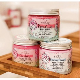 Bella & Bear Unicorn Dreams Whipped Bath Soap, SLS Free, Paraben Free, Cruelty-Free, Vegan Body Wash And Shave Cream, 6.7oz mango & pineapple with a hint of vanilla