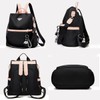 go-done Small Nylon Women Backpack Purse Anti-theft Fashion Travel Shoulder