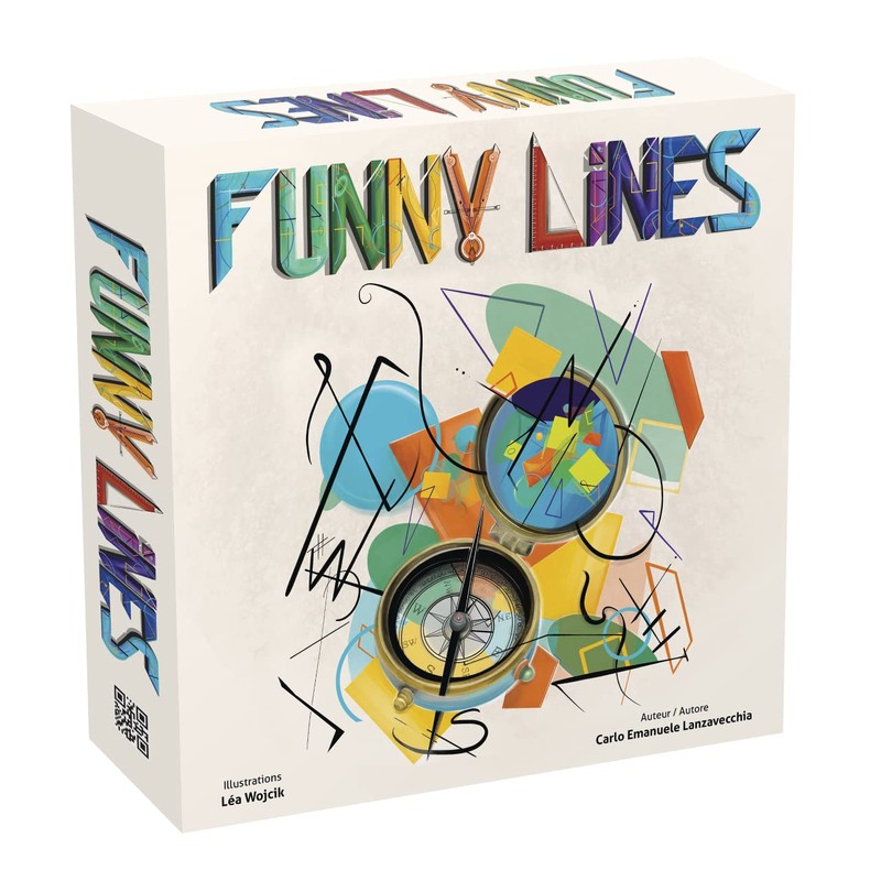 MJ Games Funny Lines: Multilingual Party Game for 8+ Players